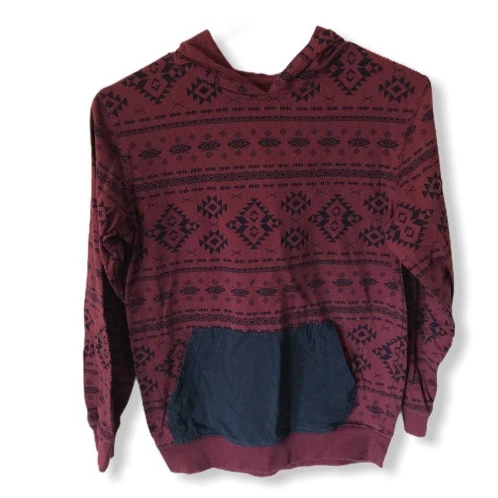 Aztec Print Boys Hoodie